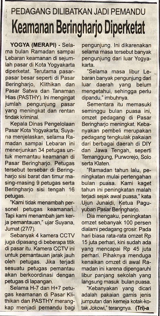 Kliping jogja terbaru